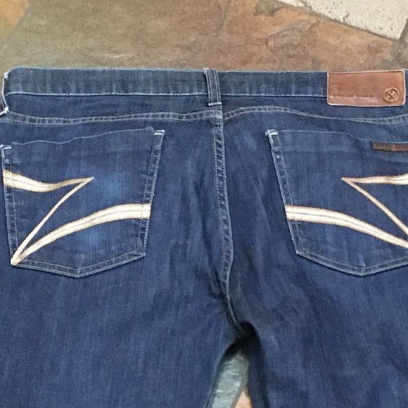 DYLAN GEORGE STEPHAN Jeans 36 x 29" Straight Leg - Picture 4 of 8